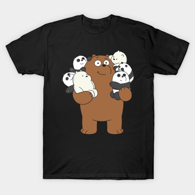 Grizzly T-Shirt by Plushism